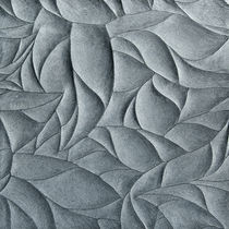 3D stone wall tile: floral pattern HAND CARVED : LIMESTONE LEAVES ARTISTIC TILE