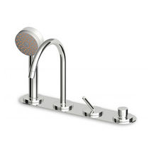 4 hole bath-tub double handle mixer tap ISY - ZP1179 ZUCCHETTI RUBINETTERIA