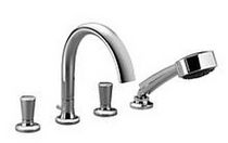 4 hole shower and bath-tub single handle mixer tap LA FLEUR Villeroy & Boch