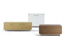 Contemporary sideboard / lacquered wood