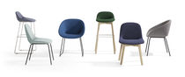 Contemporary chair / upholstered / with...