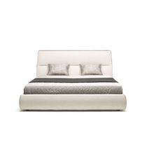 Double bed / contemporary / upholstered...