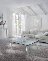 contemporary coffee table / crystal / rectangular / outdoor contemporary coffee table / crystal / rectangular / outdoor