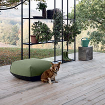 Contemporary ottoman / Sunbrella® / garden