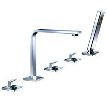 5 hole bath-tub double handle mixer tap VESUVE - V305  ottofond