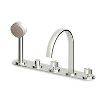 5 hole bath-tub double handle mixer tap ISY - ZD5447 ZUCCHETTI RUBINETTERIA
