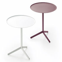 Contemporary high bar table / MDF / steel...