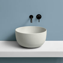 Countertop washbasin / round / ceramic /...