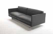 Contemporary sofa / leather / 2-person /...
