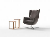 Contemporary armchair / polyurethane / with...