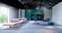 Contemporary rug / plain / rectangular /...