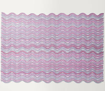 Contemporary rug / striped / polyester /...