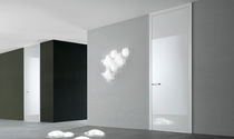 Indoor door / swing / aluminum / full-height