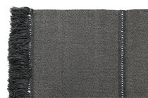 Contemporary rug / plain / synthetic fiber...