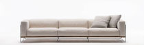 Contemporary sofa / garden / steel / by...