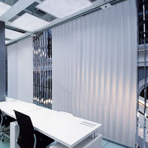 Sliding partition / aluminum / for offices...