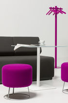 Contemporary upholstered bench / fabric...