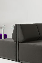 Contemporary sofa / fabric / commercial...