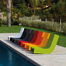 Contemporary fireside chair / polyethylene...