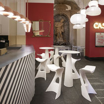 Contemporary high bar table / HPL / polyethylene...