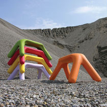 Garden bench / original design / polyethylene
