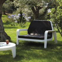 Contemporary armchair / polyurethane / polyethylene...