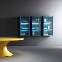 Wall-mounted shelf / contemporary / metal...