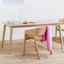 Scandinavian design table / oak / walnut...