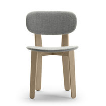 Contemporary chair / upholstered / fabric...