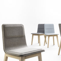 Contemporary chair / upholstered / fabric...