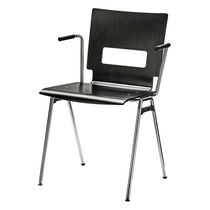 Contemporary visitor chair / with armrests...