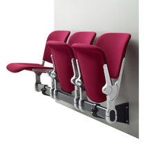 Steel beam chair / 4-seater / indoor