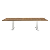 Contemporary conference table / wooden /...