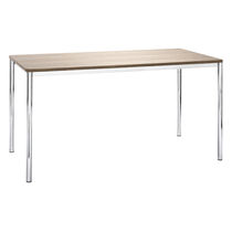 Contemporary work table / HPL / wooden /...