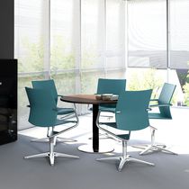 Contemporary conference table / powder-coated...