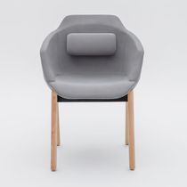 Contemporary visitor chair / with armrests...