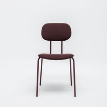 Contemporary conference chair / upholstered...