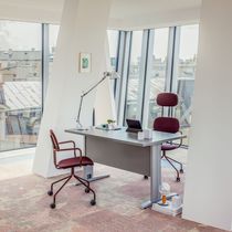 Workstation desk / wooden / contemporary...