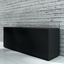 Low filing cabinet / tall / laminate / with...