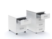 Melamine office unit / 3-drawer / 4-drawer...