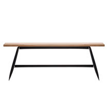Metal table base / contemporary