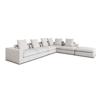 Modular sofa / corner / contemporary / for...
