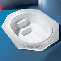 7 seater built-in overflow hot-tub COLORADO HOESCH Design