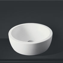 Free-standing washbasin / round / ceramic...
