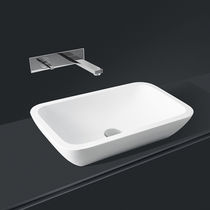 Free-standing washbasin / rectangular /...