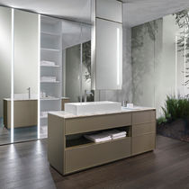 Free-standing washbasin cabinet / wooden...