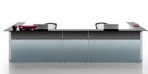 Laminate reception desk