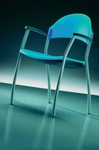 Contemporary visitor chair / polypropylene