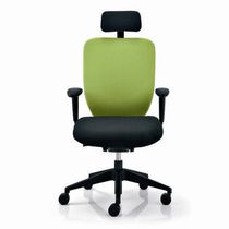 Contemporary office armchair / fabric /...