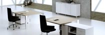 Workstation desk / wooden / contemporary...